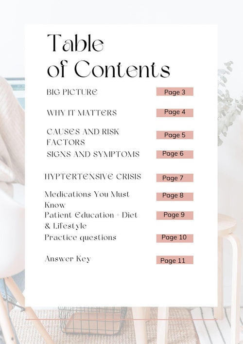 Hypertension nursing E-book